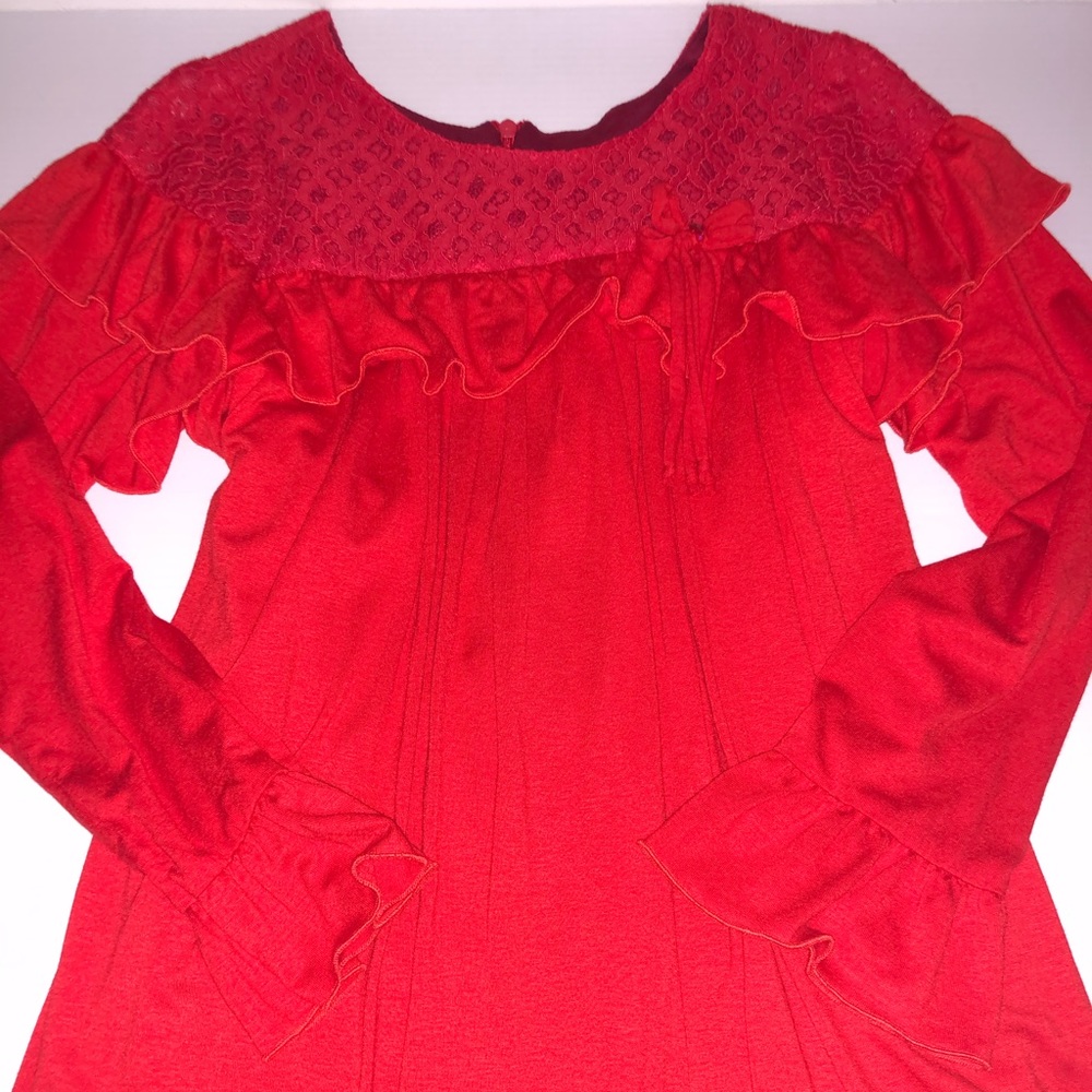 isobella and chloe red Christmas dress